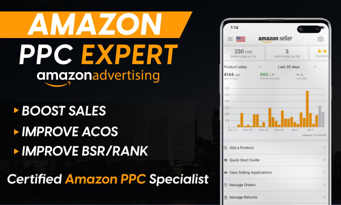 Gig Preview - Be your amazon PPC expert to setup and manage amazon advertising ads campaign