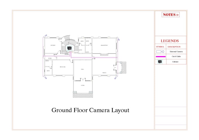 Gig Preview - Draw floor plan, site plan for you on autocad