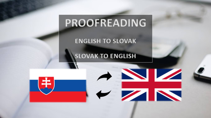 Gig Preview - Proofread text in slovak language