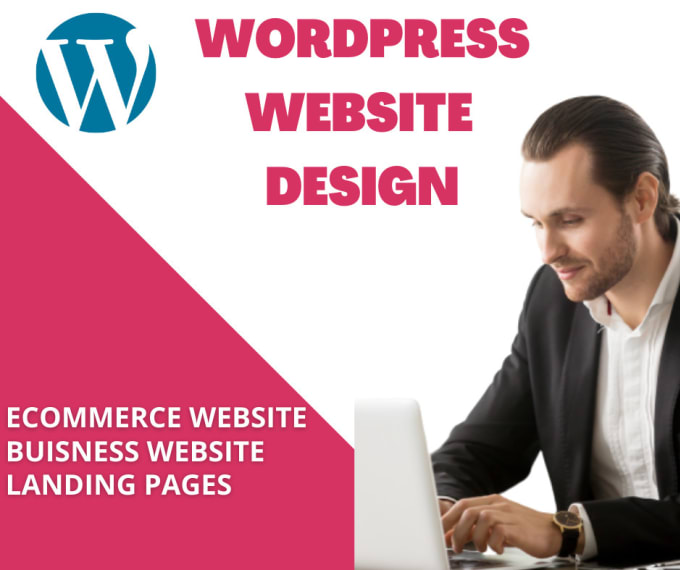 Gig Preview - Design ecommerce website business website using wordpress