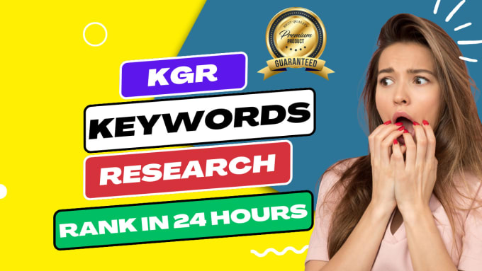 Gig Preview - Do very low competition kgr keyword research to rank on top