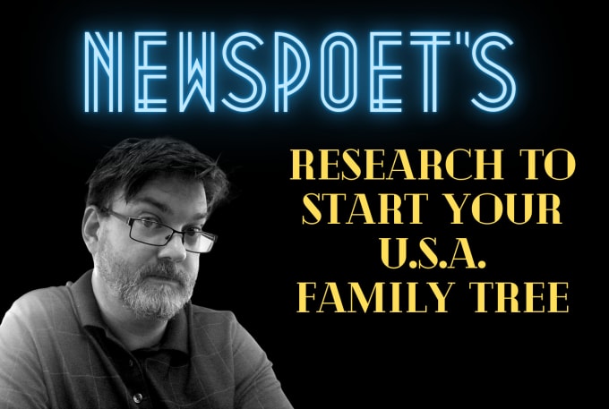 Gig Preview - Do genealogy research on your US ancestors