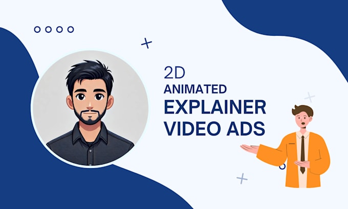 Gig Preview - Make 2d animated explainer video ads