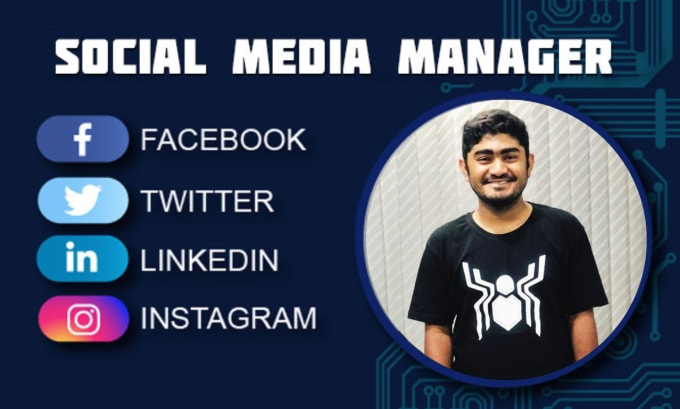 Gig Preview - Be your social media manager and content creator