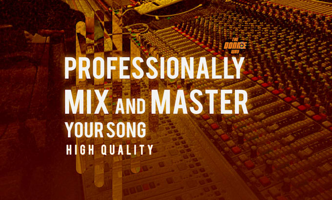 Gig Preview - Mix and master your reggae, dancehall and hip hop songs