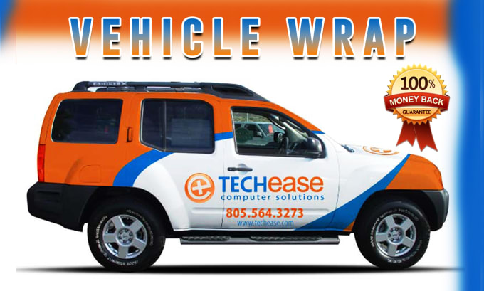 Gig Preview - Do professional vehicle wrap, car wrap and van wrap