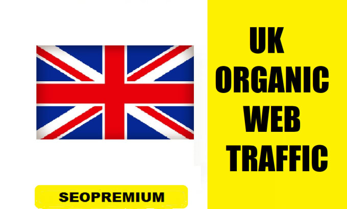 Gig Preview - Send organic uk web traffic to your website