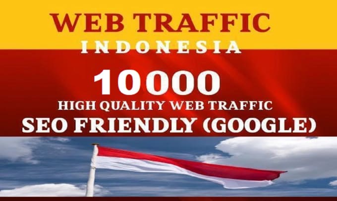 Gig Preview - Send indonesia organic web traffic