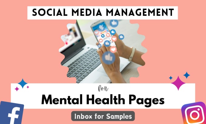 Gig Preview - Manage your social media on mental health, counseling