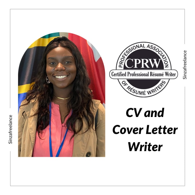 Gig Preview - Write or edit your CV, cover letter and linkedin as a professional resume writer