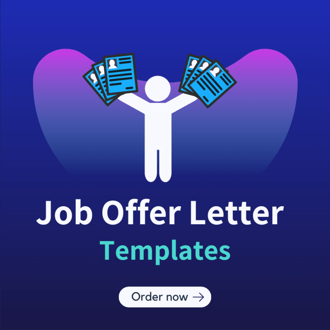 Gig Preview - Make a formal job offer letter contract for company with letterhead