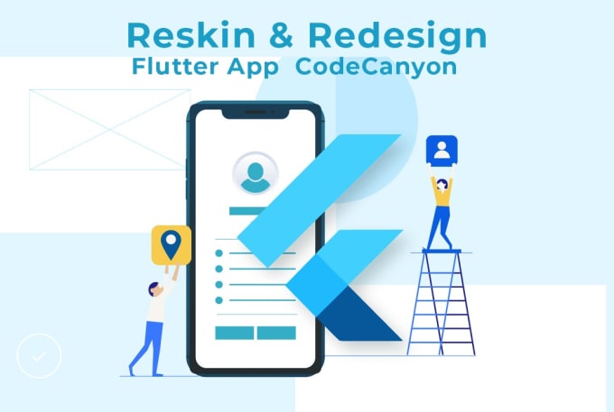 Gig Preview - Redesign and modify your flutter app, codecanyon app