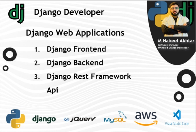 Gig Preview - Develop your django web application from scratch