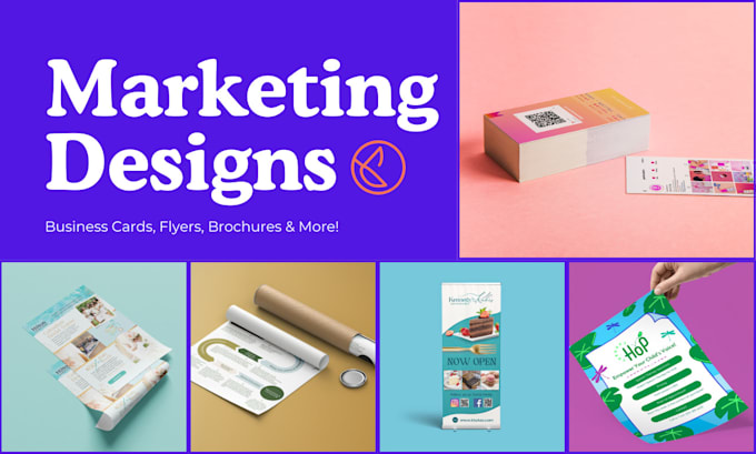 Gig Preview - Design your marketing materials