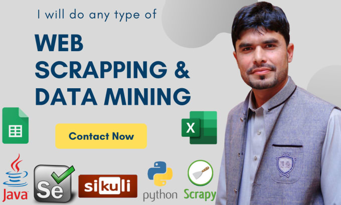 Gig Preview - Web scraping, data mining, data collection and data extraction