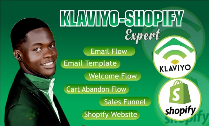 Gig Preview - Setup klaviyo email marketing campaign, automation and shopify integration