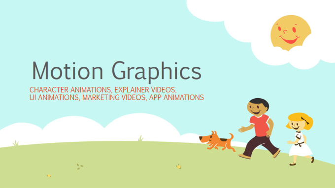 design 2d infographic animated explainer videos based on motion graphics