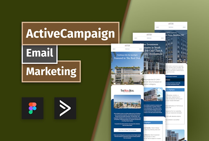 Gig Preview - Do activecampaign email design and email marketing