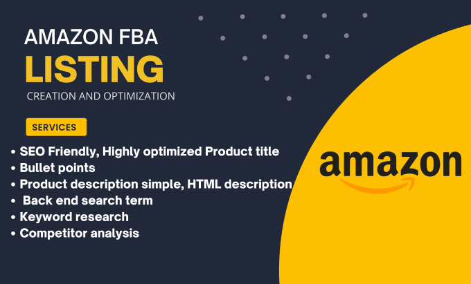 Gig Preview - Write amazon fba listing content and amazon content writing, copy writing