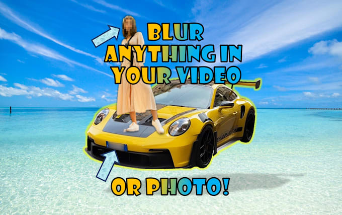 Bestseller - blur,censor license plate,face,logo,object,text in videos,photos,images