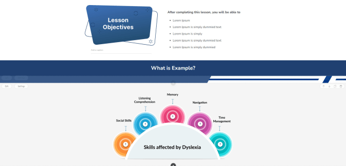 Gig Preview - Design interactive elearning courses in articulate rise 360