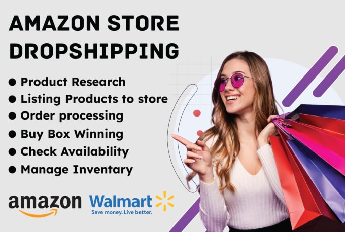 Gig Preview - Be your amazon dropshipping virtual assistant