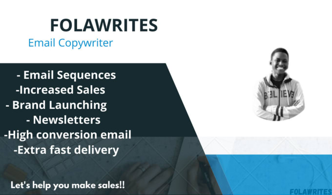 Gig Preview - Write high converting sales copy for your email and business