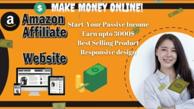 Bestseller - design amazon affiliate website and clickbank autopilot store