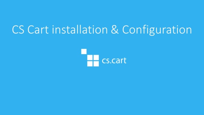 Gig Preview - Install and config cs cart multivendor marketplace