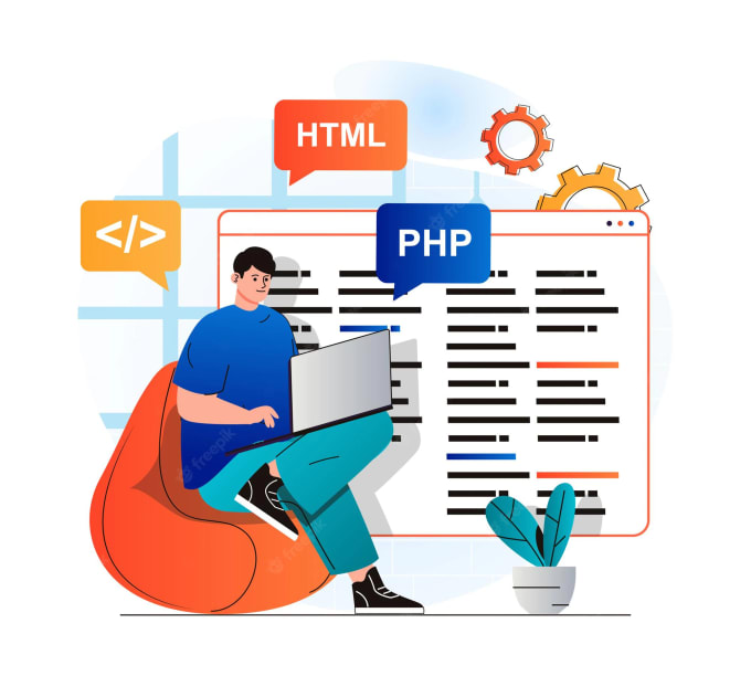 Gig Preview - Be your PHP developer for your web project