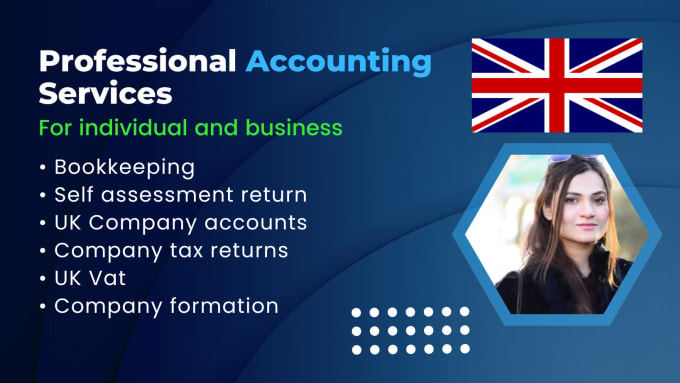 Gig Preview - Be UK accountant for UK company accounts, UK tax, vat, UK tax return, ct600