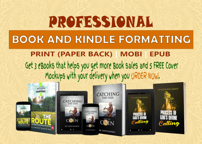 Bestseller - do paperback, hardcover, kindle formatting for amazon KDP