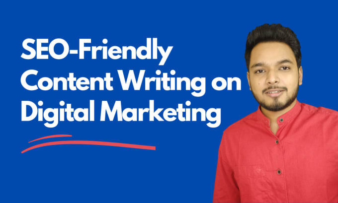 Gig Preview - Write content on digital marketing