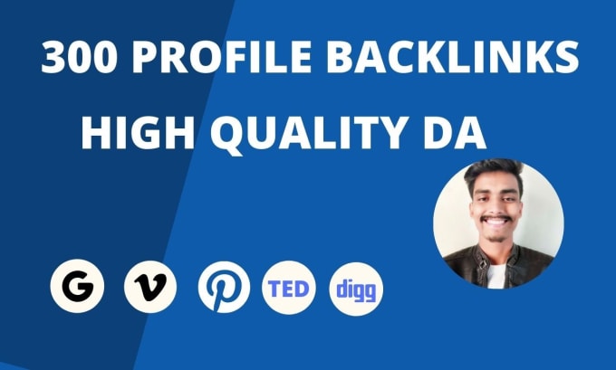 Bestseller - do 300 manual high quality seo profile backlinks