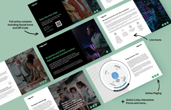 Gig Preview - Design an interactive or electronic brochure