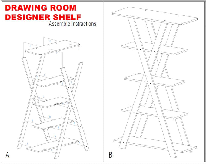 Gig Preview - Do furniture manual instruction