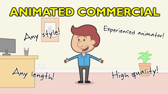 Bestseller - create an animated commercial for your company or product