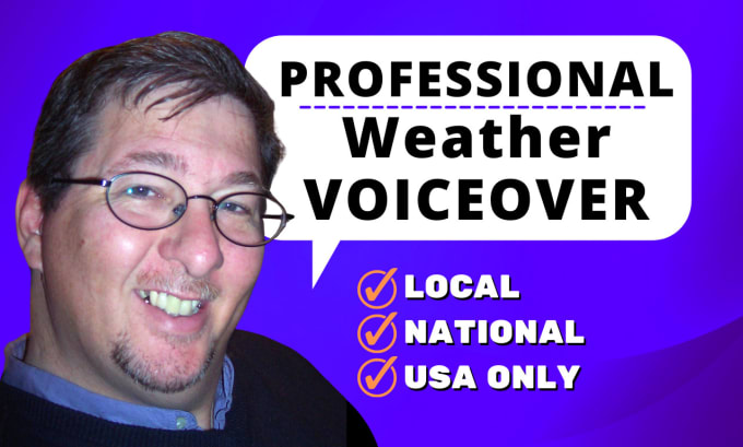 Gig Preview - Report local weather for your radio station