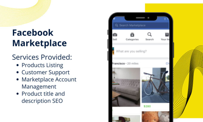 Gig Preview - List and sell your products on facebook marketplace