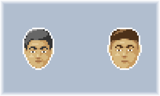 Gig Preview - Make simple pixel art portraits