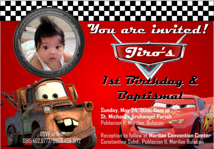 Gig Preview - Make you a birthday invitation