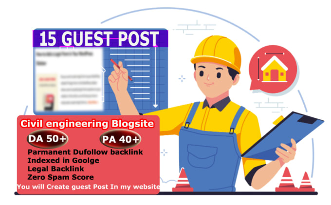 Gig Preview - Publish guest post with dofollow backlink on website da 50