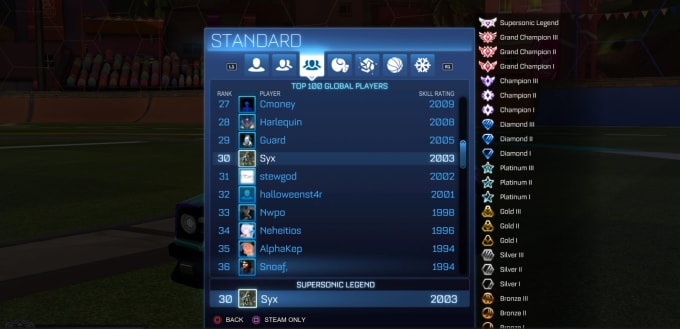 Bestseller - be your top 100 rocket league coach