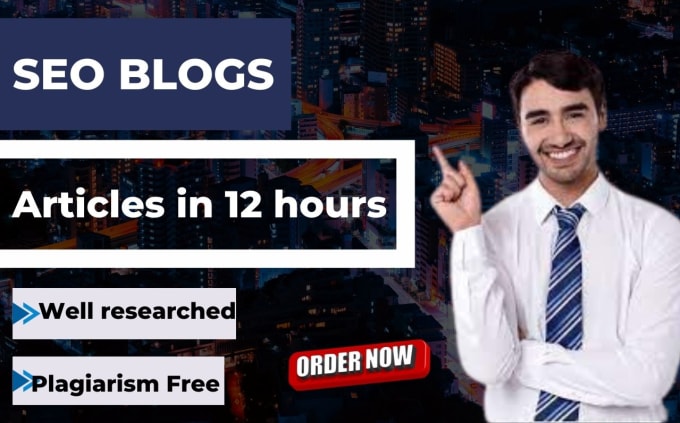 Gig Preview - Write compelling articles and blog posts in 12 hours