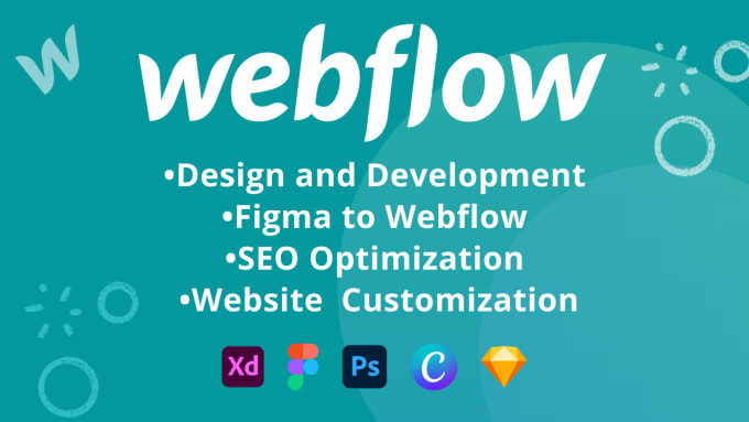 Gig Preview - Convert figma to webflow website and webflow development with webflow expert