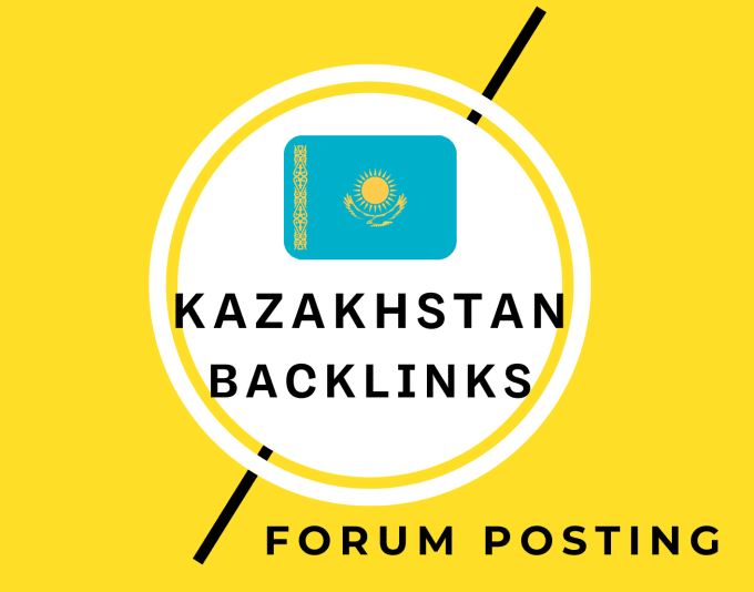 Gig Preview - Provide forum backlinks on the kazakhstan forums