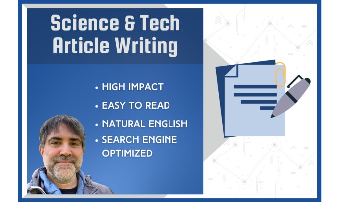 Gig Preview - Write your science or tech article