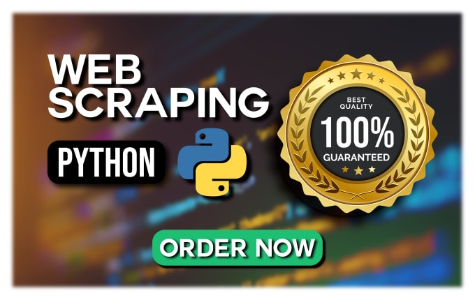 Gig Preview - Do website scraping and data extraction in python