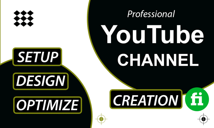 Gig Preview - Create, setup and optimize youtube channel with logo, banner