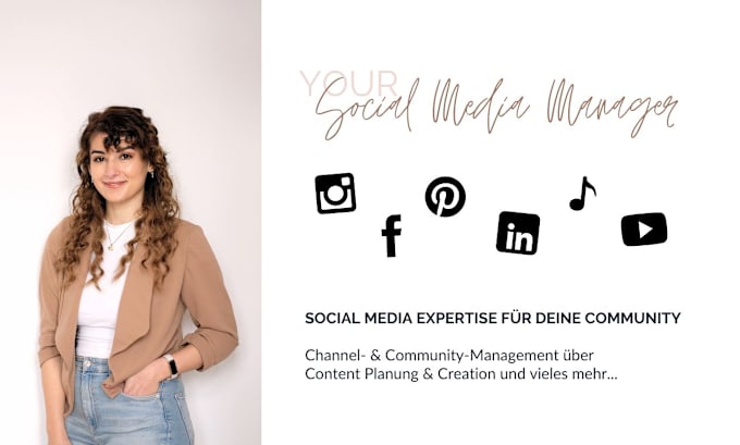 Gig Preview - Be your social media content marketing manager and consultant